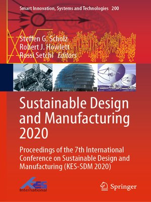 cover image of Sustainable Design and Manufacturing 2020
